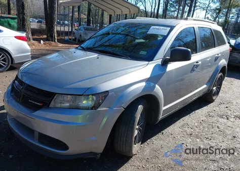 2018 Dodge Journey Se z USA, uszkodzony, nr VIN 3C4PDCAB7JT216601